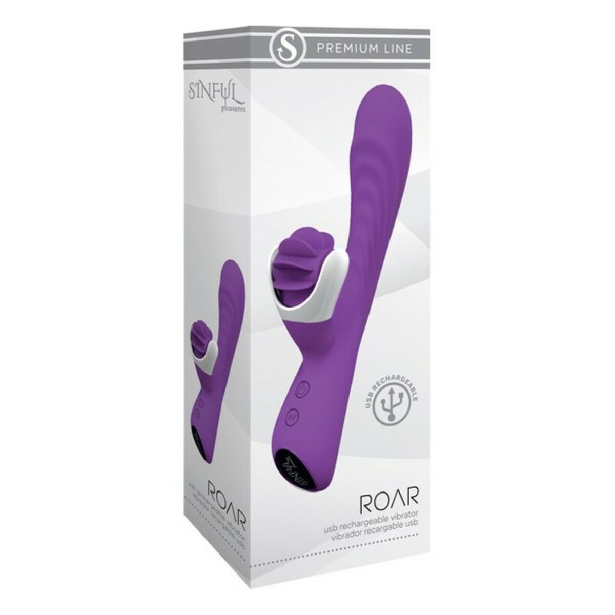 Jänis S Pleasures Premium Line Roar Liila